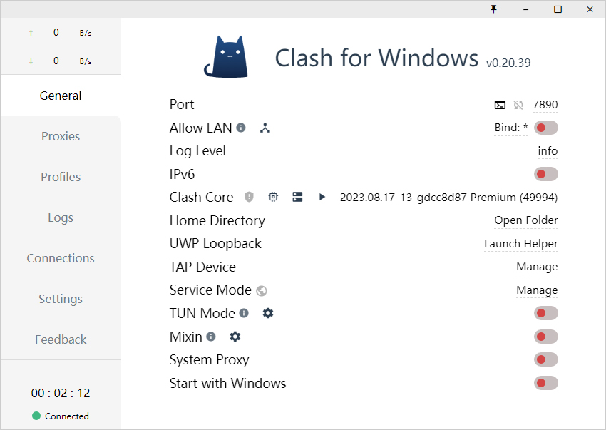 Clash for Windows General